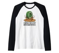 Off-Road 4x4 ATV Mud is My Favorite Color Raglan Baseball Tee