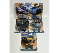 Off Road 5 Car Set Hot Wheels 1:64 Scale Real Riders FPY86 977F