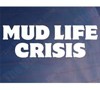 Off Road Car Sticker MUD Life Crisis 4x4 4WD Decal