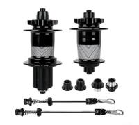 Off-Road Cycling Hub 32H 6-Bolt High Stability | Threaded fixing design, firm installation, high-speed cornering stability, no looseness, quiet ride