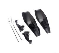 Off Road Hand Guards for FE250 FE350 FE450 TE125 TE250 2020 - Long-Lasting Wind Protection Kit with Expanding Spacer System(Black)