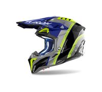 Off-Road Helmet Airoh AVIATOR 3 HIMA Blue Gloss