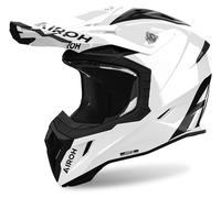 Airoh Aviator Ace 2 Solid Motocross Helmet, white, size XL for Men
