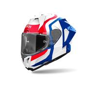 Airoh GP 800 Competition Carbon Helmet, white-red-blue, size XS for Men