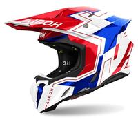 Off-Road Helmet Airoh TWIST 3 DIZZY Blue/Red Gloss