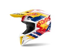 Off-Road Helmet Airoh WRAAAP 6DAYS SPAIN 2024 Gloss