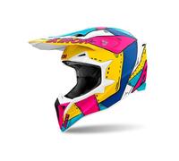 Airoh Wraaap Paint Motocross Helmet, multicolored, size XS for Men