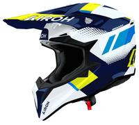 Airoh Wraaap Vision Motocross Helmet, white/pink/blue, size S (55/56)