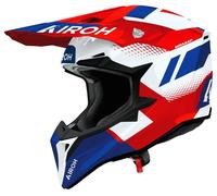 Airoh Wraaap Vision Motocross Helmet, white/blue/red, size XS (53/54)