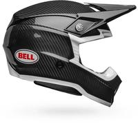Bell Moto-10 Spherical Solid ECE 22.06 MX Moto Motorcycle Helmet Black / White
