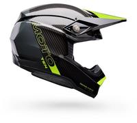 Off-Road Helmet Bell Moto-10 Spherical Strike Yellow/Gray