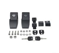 Off-Road Hood Lock Kit for Jeep Wrangler JK 2007-2018 | Includes 2 locks and 2 keys, fits JK JKU 2007-2018, prevents hood flutter, robust security, easy bolt-on install