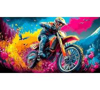 off-road-motorcycle 1000 Pieces Jigsaw Puzzles for Adults Challenging Game Jigsaw Puzzle Home Decors for The Whole for Women, Gifts for Men 38x26cm/1000pcs