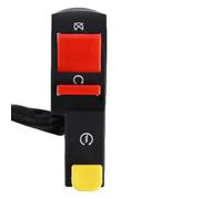 Off-Road Motorcycle Right Handle Bar Kill Switch with Electric Start Assembly, ABS Plastic Construction, Right Side Fitment