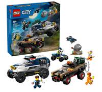 LEGO City Off-Road Police Car Chase, Building Toy Set 60449