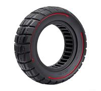 Off-Road Solid Scooter Tire 3.50-6 Heavy Duty Red Edge(red) | Thickened explosion-proof design, high load capacity, for heavy riders, long-lasting wear