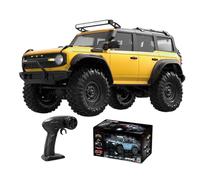 Off Road Vehicle - 1:16 Scale Fully Waterproof All Terrain Truck With Advanced 2.4GHz Remote Control, High Performance Model Crawler Featuring Bright LED Light Systems, Durable Construction Design | E