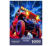 Off-road Vehicle 1000 Piece Jigsaw Puzzles Impossible Hard Challenge Modern Car Educational Game for The Whole Gifts for Adults 38x26cm/1000pcs