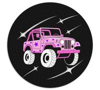Off-road Vehicle Jigsaw Puzzles Puzzles for Adults Kids. 1000 Piece Dynamic Car Impossible Challenge Toy Educational Game Home Decoration for Educational Games Gifts 1000pcs (67.5x67.5cm)