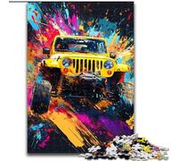 Off-road Vehicles Jigsaw Puzzles for Teenagers 1000 Pieces, Relax Games Is Ideal As A Gift for The Whole Family (50x75cm)