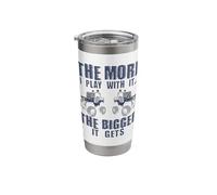 Off-Roading More I Play with It Bigger it Gets Mudding Stainless Steel Insulated Tumbler
