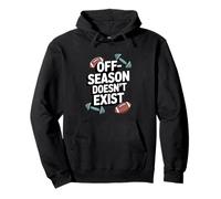 Off-Season Doesn't Exist - Dedicated Athlete Gym Pullover Hoodie