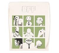 Off - The Complete Crew Reusable Gym Bag With Cotton Drawstring Beige Drawstring Gym Bag