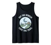 Off The Derech Take The Trail Funny Jewish Hebrew Camping Tank Top