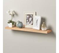 Off the Grain Floating Shelf Made From Solid Oak - Oak Floating Shelf 100Cm