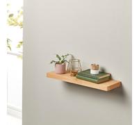Off the Grain Floating Shelf Made From Solid Oak - Oak Floating Shelf 60Cm