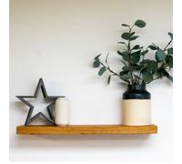 Off The Grain Floating Shelf - Walnut Wall Shelf 60Cm