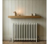Off The Grain Oak Radiator Shelf - Narrow Solid Oak Shelf - L100Cm