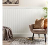 Off The Grain Tounge & Groove Mdf Wall Panelling Kit - 1200 X 400 - Pack Of 7