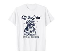 Off The Grid and On The Rise Raccoon Mama Sourdough Baker T-Shirt