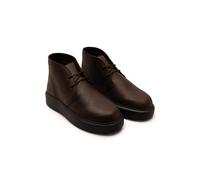 Off the Hook Men's Jethro Suede Leather Casual Desert Boots in Dark Brown | Size: 9 Off the Hook Dark Brown 9