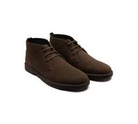 Off the Hook Men's 'Sahara' Suede Leather Casual Lace-Up Chukka Boots in Grey | Size: 12 Off the Hook Grey 12