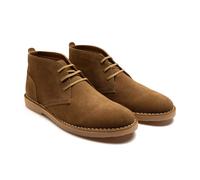 Off the Hook Men's 'Sahara' Suede Leather Casual Lace-Up Chukka Boots in Taupe | Size: 7 Off the Hook Taupe 7