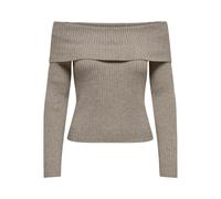 Off-the-shoulder jumper for women Only Katia Marron XS
