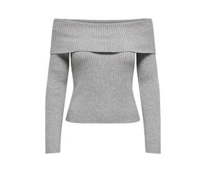 Off-the-shoulder sweater for women Only Katia Life Gris L