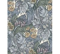 Off The Wall by Laurence Llewelyn-Bowen Hedgerovia Floral Wallpaper Galerie Wallcoverings Light Blue 10050mm x 530mm