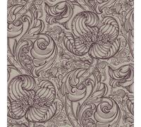 Off The Wall by Laurence Llewelyn-Bowen Tulips and Lillies Wallpaper Galerie Wallcoverings Red 10050mm x 530mm