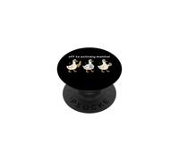 Off to Actively Monitor Teacher Testing Day Funny Goose PopSockets Adhesive PopGrip