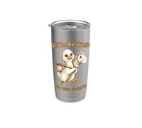 Off to Be Weird and Build Character Funny Goose Stainless Steel Insulated Tumbler