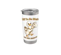 Off to Be Weird and Build Character Funny Goose Stainless Steel Insulated Tumbler