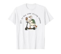 Off to Buy Some String Cheese Funny Goose Mama Toddler Mom T-Shirt