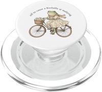 Off to Cause a Kerfuffle at Mahjong Frog Rider PopSockets PopGrip for MagSafe