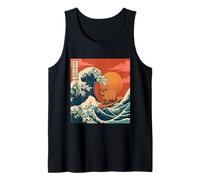 Off to Cause A Kerfuffle Capybara Great Wave Kanagawa Tank Top
