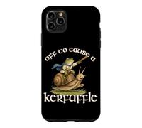 Off to Cause a Kerfuffle Medieval Frog Snail Warrior Meme Case for iPhone 11 Pro Max