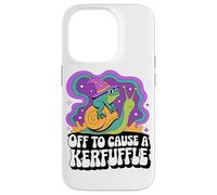 Off To Cause A Kerfuffle Wizard Frog Snail Case for iPhone 14 Pro