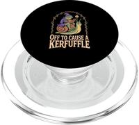 Off To Cause A Kerfuffle Wizard Frog Snail PopSockets PopGrip for MagSafe